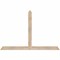 Ekena Millwork Portland Smooth Timber Gable Bracket, Douglas Fir, 60"W x 40"H x 1 1/2"D x 3 1/2"F, 16/12 Pitch GBW060X40X0204POR00SDF - alternate 1